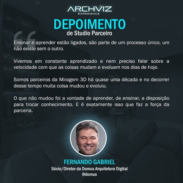 instagram feed depoimento parceiro domus